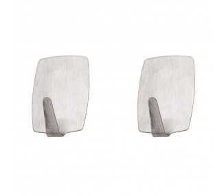 Colgador Oryx Inoxidable Grande (Blister  2 Unidades) Adhesivo