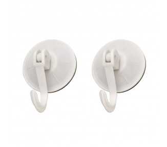Colgador Oryx Ventosa Accionable 54 mm. (Blister 2 Unidades) Adhesivo