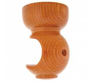 Soporte Madera Liso Techo 28x82 mm. Teca