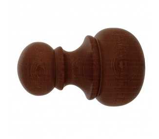 Terminal Madera "Chyc" 28x83 mm. Nogal