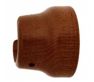 Soporte Madera Liso Lateral 28x 42 mm. Nogal