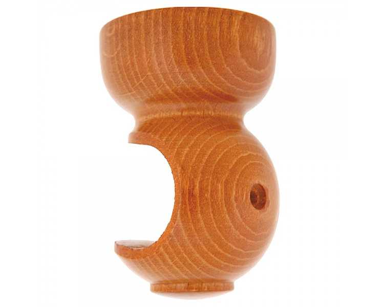 Soporte Madera Liso Techo 20x 68 mm. Teca