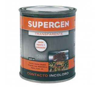 Pegamento Supergen Incoloro  500 ml.