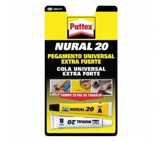 Nural- 20  Blanco Transparente (Juego 2 Tubos 22 cm³.)