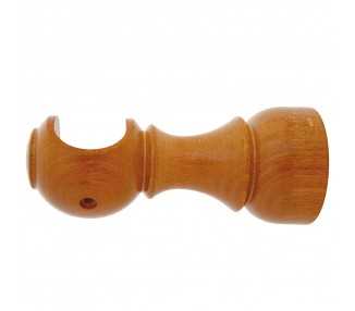 Soporte Madera Liso Abierto 20x 88 mm. Teca