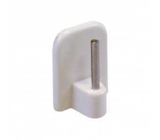 Gancho Adhesivo 23,5x17 mm. Para Portavisillos Metálico