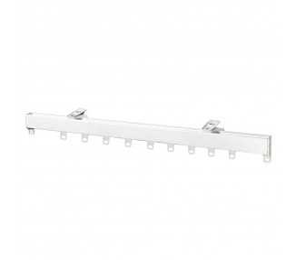 Riel Aluminio P950 Sin Cordon 2,50 Metros Blanco