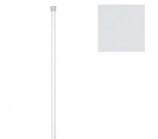 Barra Baño Recta Extensible 18 mm. (0,74-1,26) Blanco