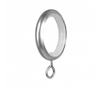 Anilla Zirconio 20 mm. Con Silenciador Niquel / Mate (Bolsa 10 Unidades)
