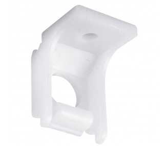 Estribo Perfil Para Riel P-909 Blanco (Caja 50 Unidades)