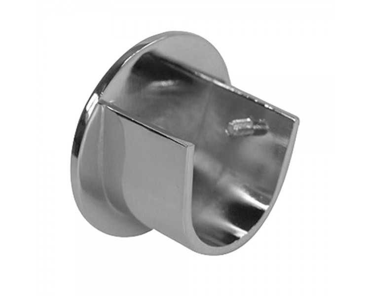 Soporte Zirconio Lateral 20 mm. Niquel Mate (2 Piezas)