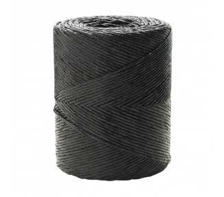 Cuerda Rafia Bobina 750 gramos Color Negro