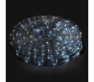Luces Navidad Tubo Luz Blanca Fria 240 LEDs Uso Exteriores / Interiores Protección IP44 Rollo 10 Metros