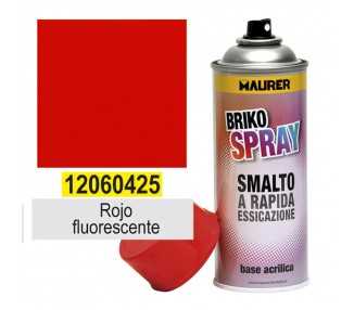 Spray Pintura Rojo Fluorescente 400 ml.