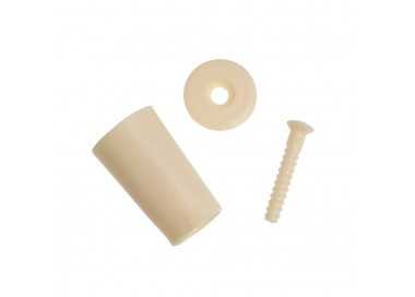 Tope Persiana Con Tornillo 40 mm. Marfil