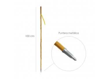 Baston Bordon Caminar 1,00 metro Con Colgador