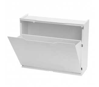 Zapatero Resina 51x17x41cm. Blanco