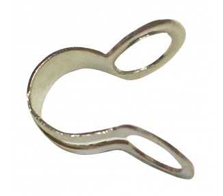 Enganche Cadena Bolas Latón Cromado 3,2 mm. (Caja 100 unidades)