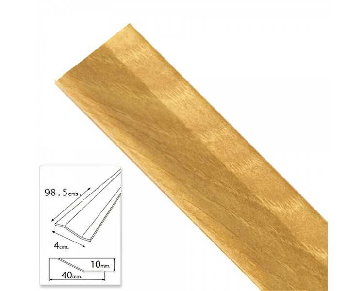 Tapajuntas Adhesivo Para Ceramica Metal Roble 98,5 cm.