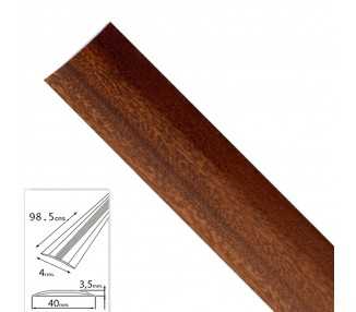 Tapajuntas Adhesivo Para Moquetas Metal Sapelli   98,5 cm.