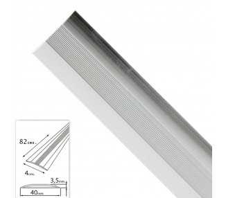 Tapajuntas Adhesivo Para Moquetas Metal Plata   82,0 cm.