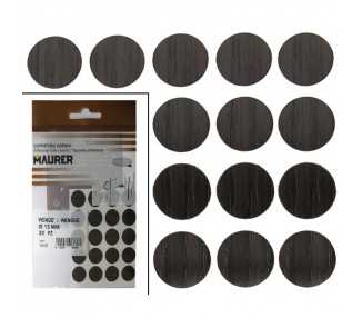 Tapatornillos Adhesivos Wengue (Blister 20 unidades)