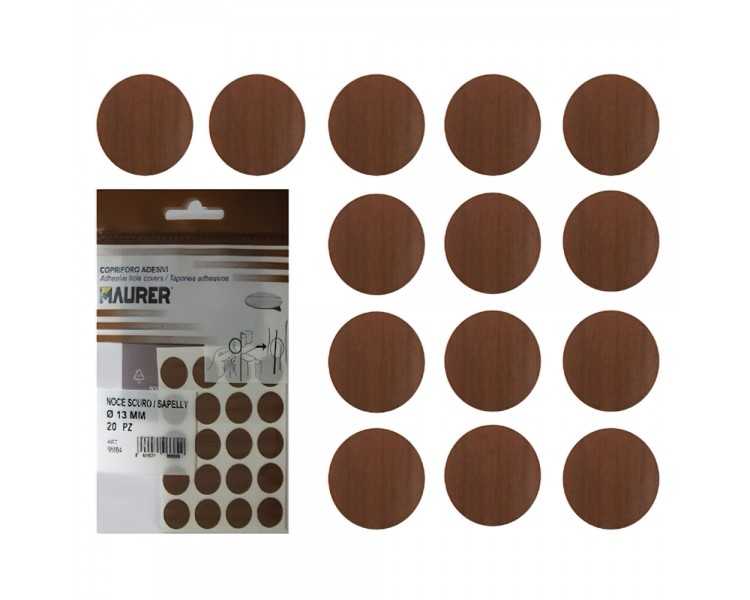 Tapatornillos Adhesivos Sapelly (Blister 20 unidades)