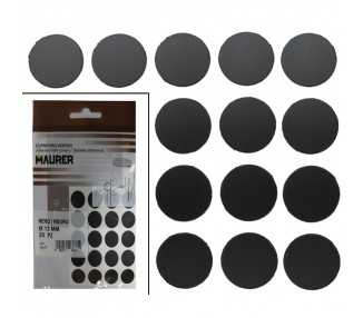 Tapatornillos Adhesivos Negro (Blister 20 unidades)