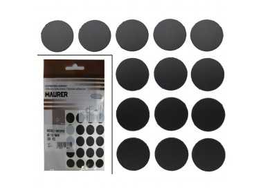 Tapatornillos Adhesivos Negro (Blister 20 unidades)