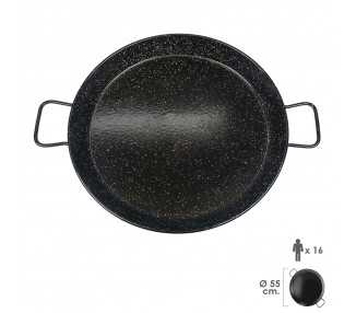 Paellera Valenciana Esmaltada  16 personas/ 55 cm