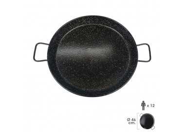 Paellera Valenciana Esmaltada  12 personas / 46 cm