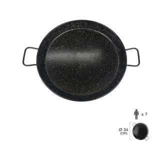 Paellera Valenciana Esmaltada   7 personas/ 36 cm
