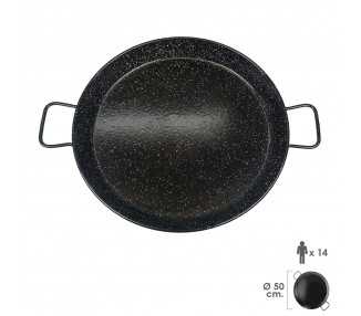 Paellera Valenciana Esmaltada  14 personas/ 50 cm