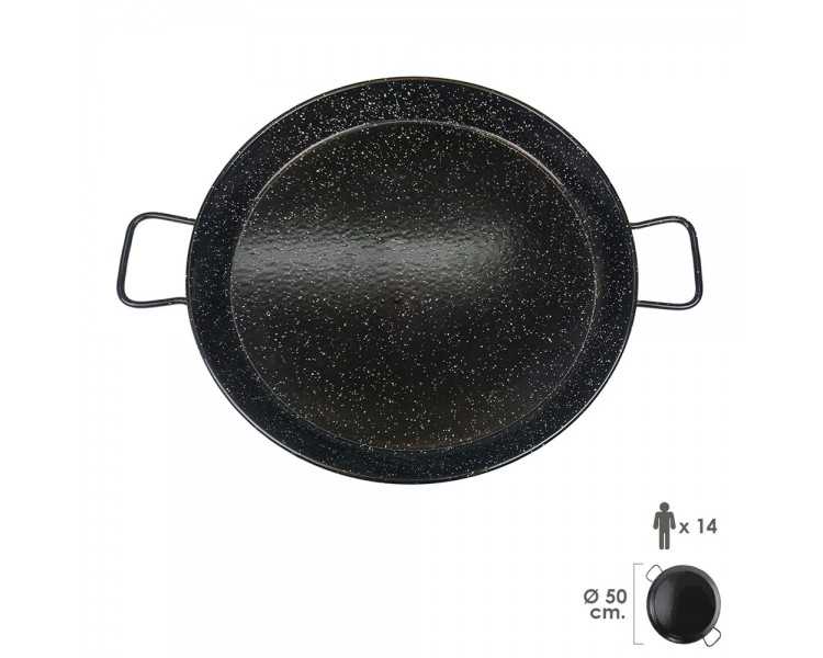 Paellera Valenciana Esmaltada  14 personas/ 50 cm