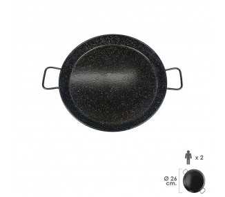 Paellera Valenciana Esmaltada   2 personas / 26 cm.