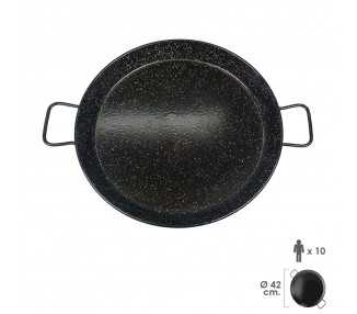 Paellera Valenciana Esmaltada  10 personas/ 42 cm