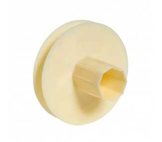 Disco Persiana Plastico Espiga Metal 120x40 mm. Cinta 18 mm.