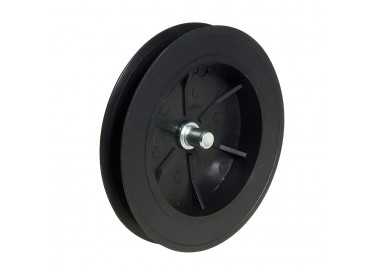 Disco Persiana Plastico Espiga Metalica 136x40 mm. Cinta 14 mm.