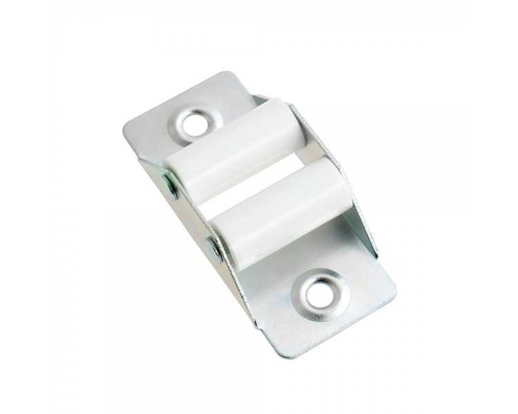 Pasacintas Persiana Zincado Rodillo Nylon Cinta 22 mm.