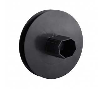 Disco Persiana Plastico Espiga Metalica 120x40 mm. Cinta 14 mm.