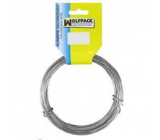 Alambre Galvanizado (Rollo 250 gramos) Nº12/1,8 mm.