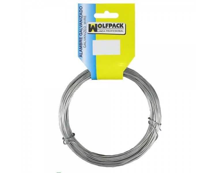 Alambre Galvanizado (Rollo 250 gramos) Nº12/1,8 mm.