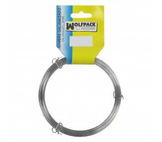 Alambre Galvanizado (Rollo 1000 gramos) Nº15/2,4 mm.