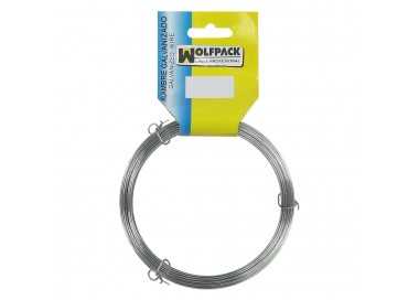 Alambre Galvanizado (Rollo 1000 gramos) Nº15/2,4 mm.