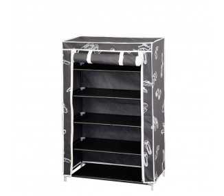 Zapatero Plegable Tela TNT 61x30x90 cm.