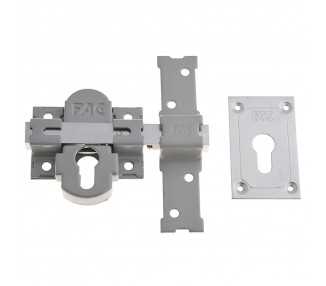 Cerrojo Fac 311-l/ 80 Plata Sin Cilindro