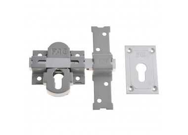 Cerrojo Fac 311-l/ 80 Plata Sin Cilindro
