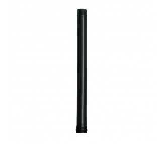 Wolfpack Tubo de Estufa Pellet Acero Vitrificado Negro Ø 80 mm. Longitud 100 cm. Estufas de Leña, Chimenea, Alta resistencia,