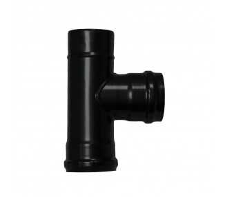 Te Estufa Pellet Vitrificada Ø80 mm  90°