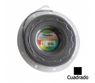 Hilo Nylon / Aluminio Cuadrado Profesional 3,5 mm. (40 Metros)